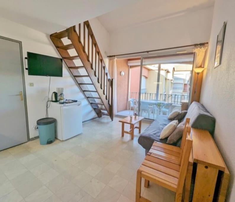 Duplex En Front De Mer - 7 Pers-Terrasse & Parking Аржеле-сюр-Мер Екстер'єр фото